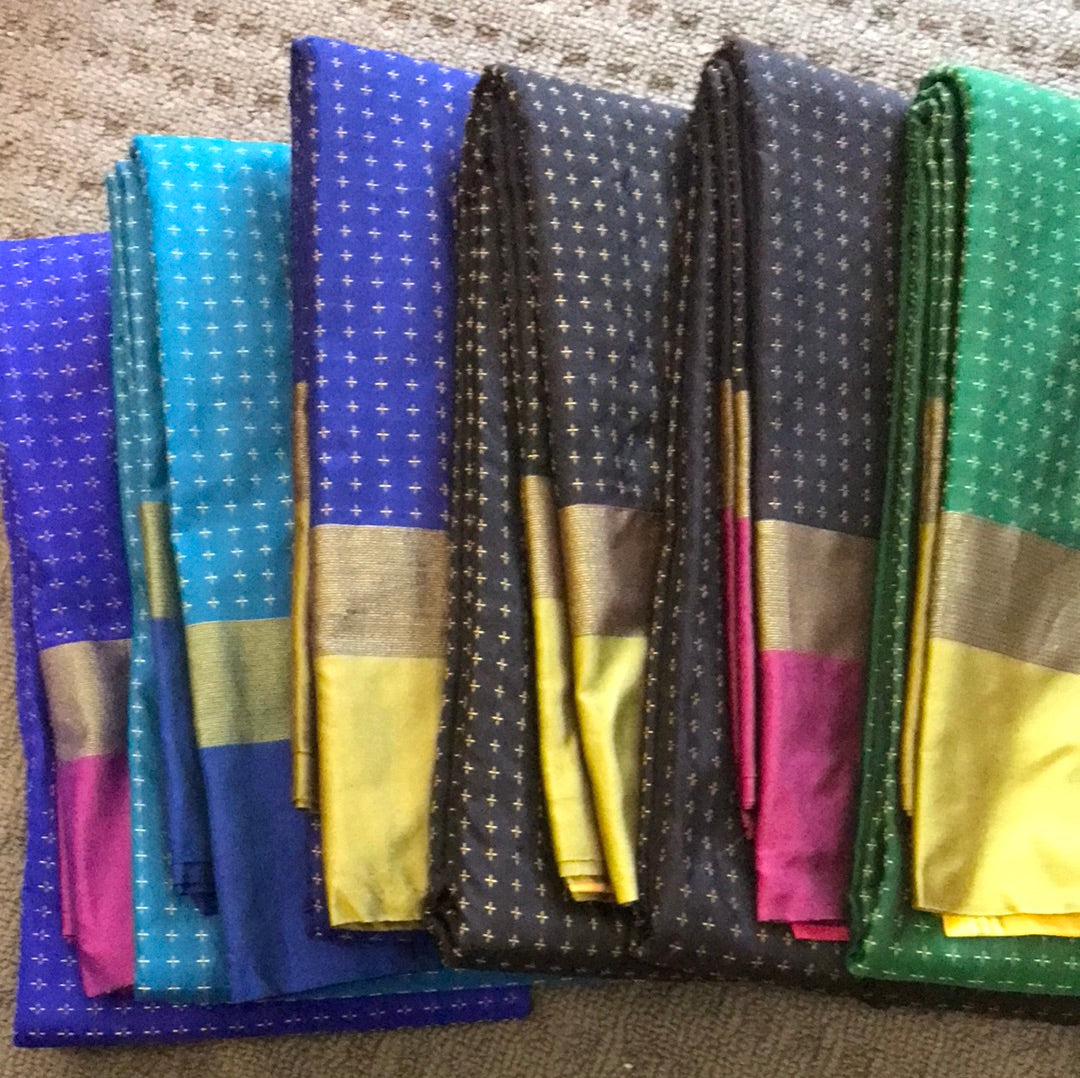 Aarani Pattu Dotted - Shrees Fashion Australia