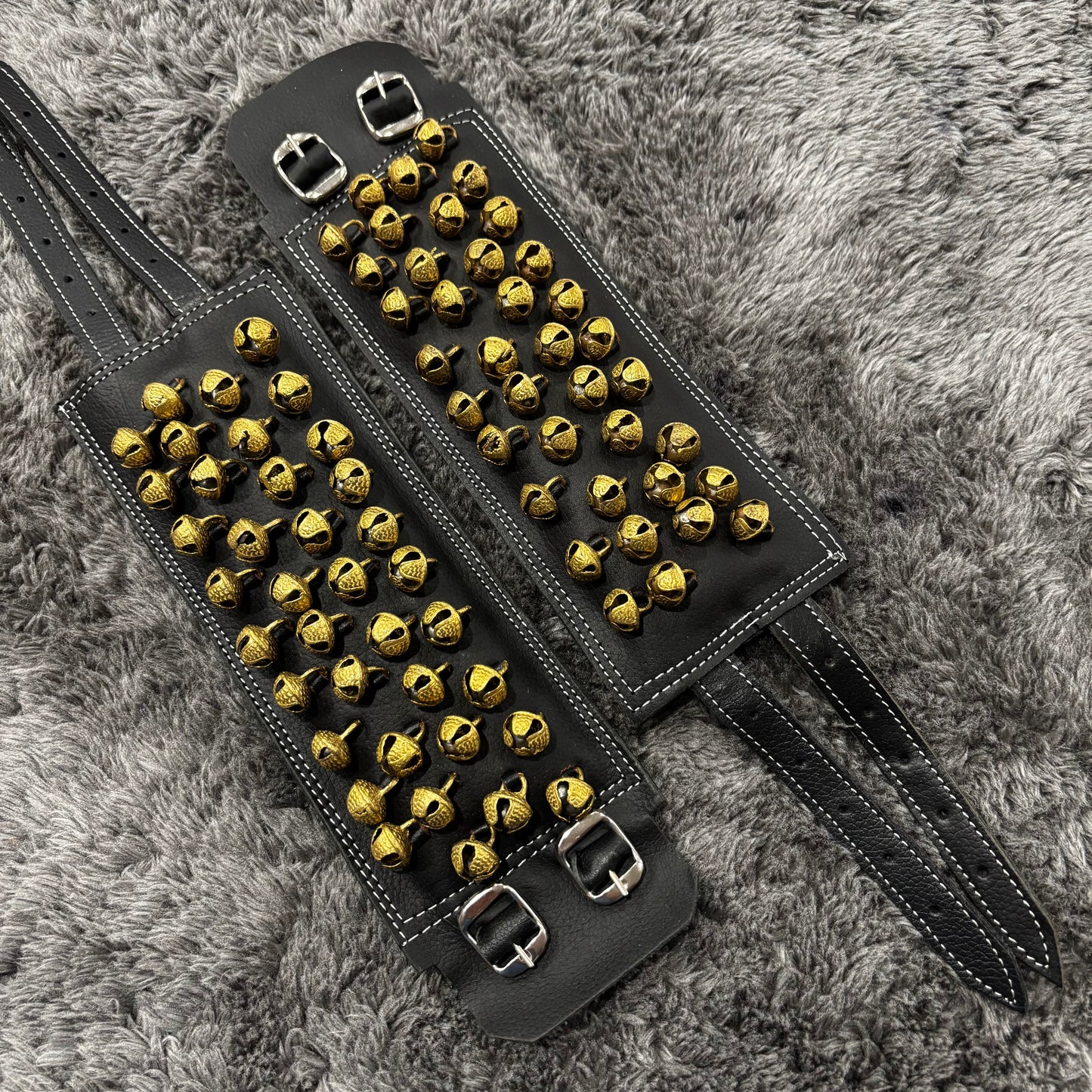 Leather 4‑Layer Ghungroo for Bharatanatyam & Classical Danc