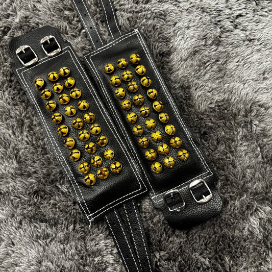 Leather 3‑Layer Ghungroo for Bharatanatyam & Classical Dance