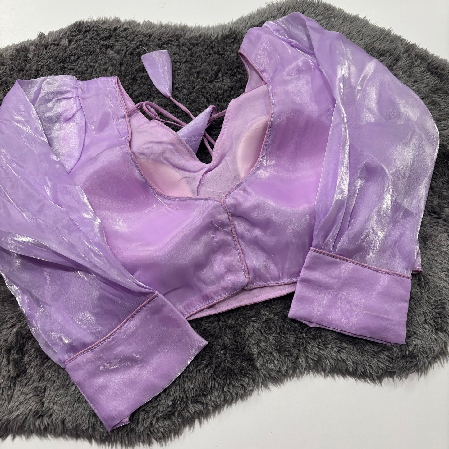 Lavender Glam – Zimmy Choo Bollywood Blouse