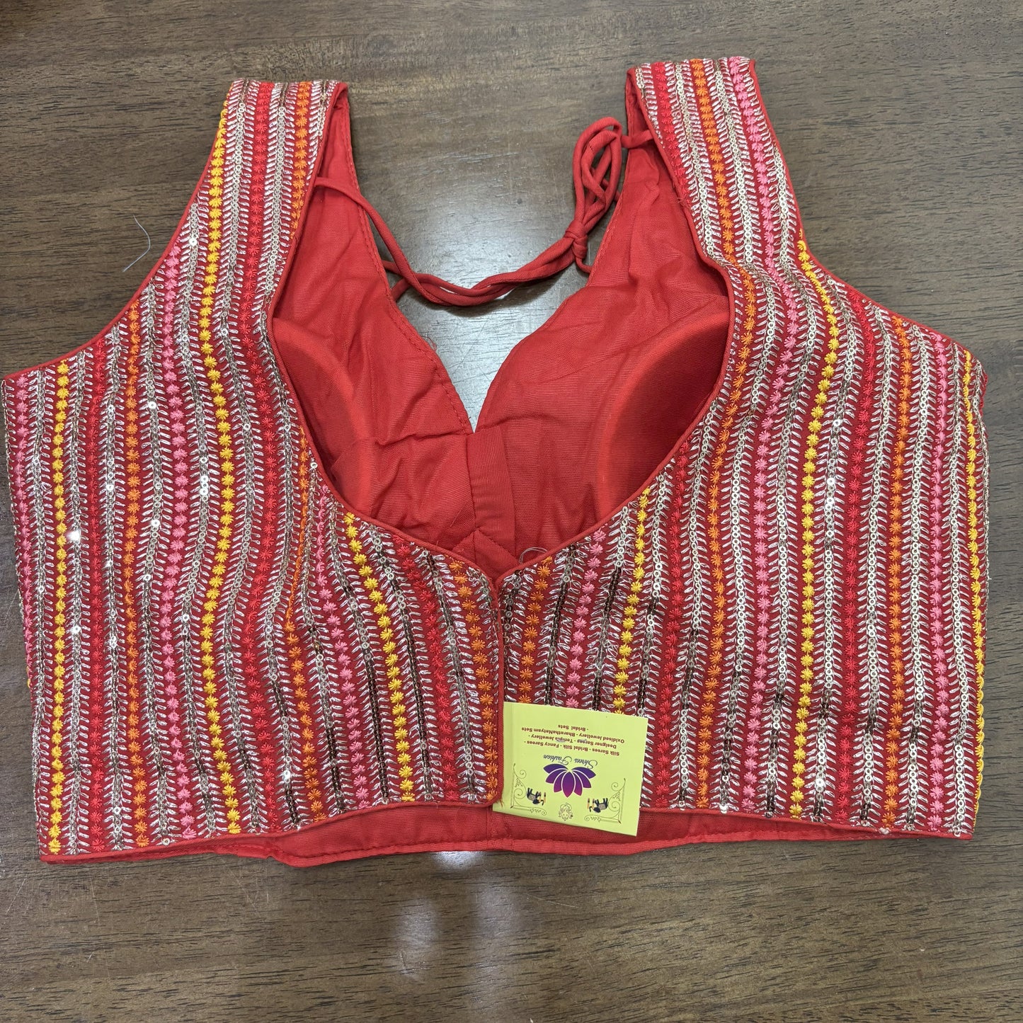 Elegant Red Designer Blouse – Perfect for Sarees & Festive Wear