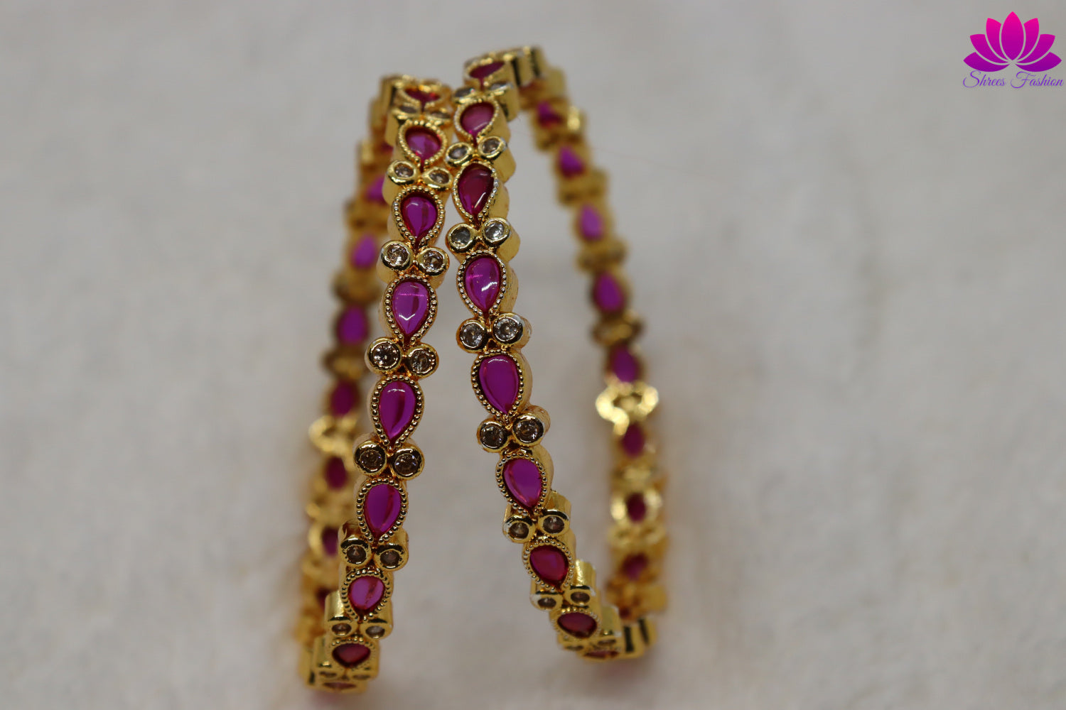 Tilak Design Kemp Stone Bangles - Shrees  Fashion Australia